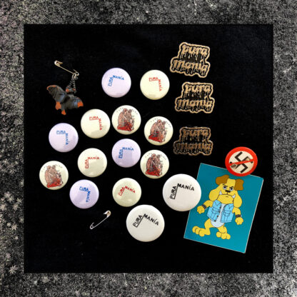 Pura Mania Assorted Buttons and Pins